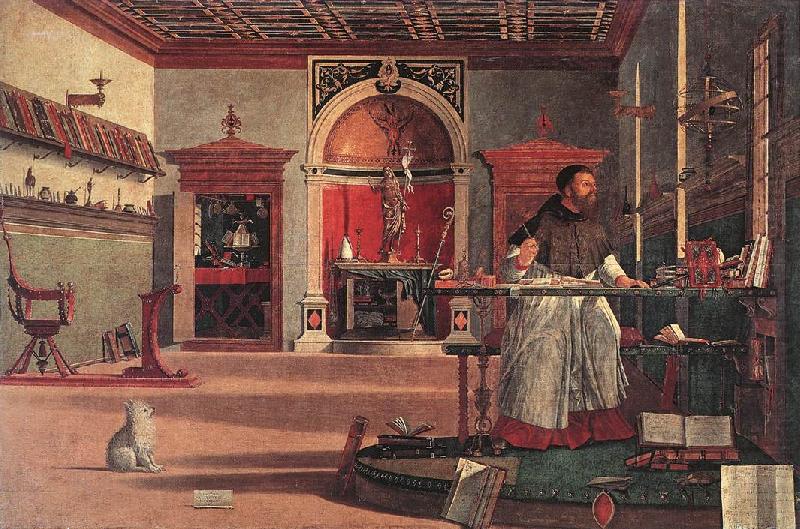 Vision of St Augustin fg, CARPACCIO, Vittore